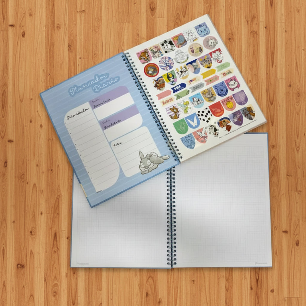 Cuaderno Argollado 1 Materia Grande 105 Primavera | CD 010041