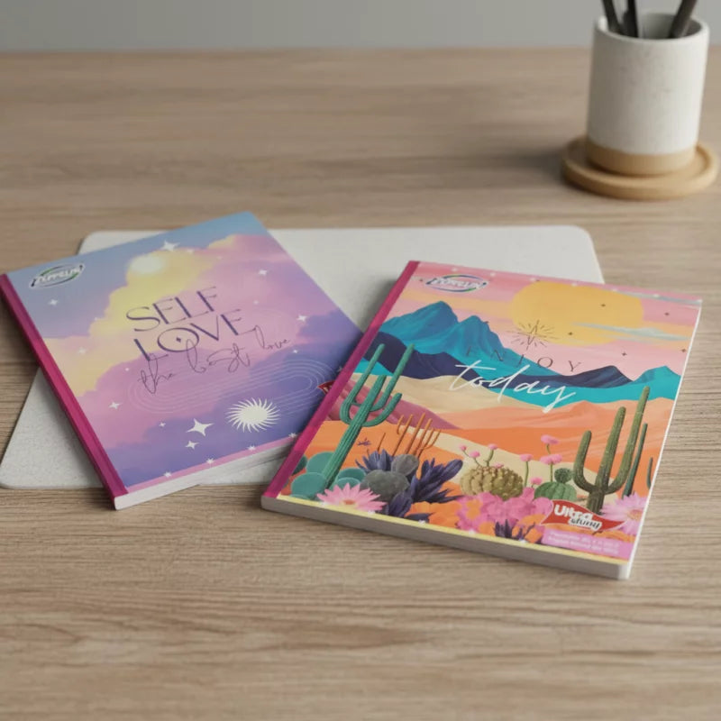 Cuaderno Cosido Zeppelin Ultra Shiny Grande 20.3cmx26.2cm | CD 010416