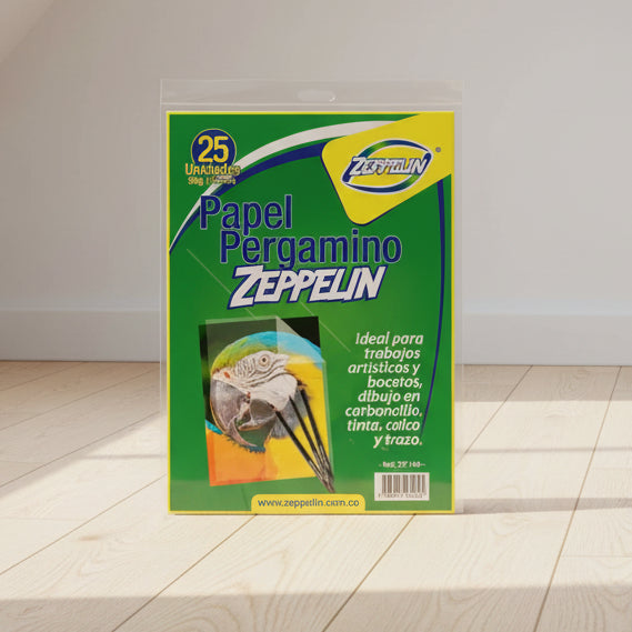 Papel Pergamino 90gr x25  | CD 070382