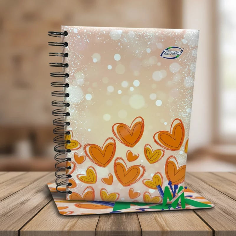 Agenda Argollada 7 Materias Pequeño 95 Zeppelin | CD 4473