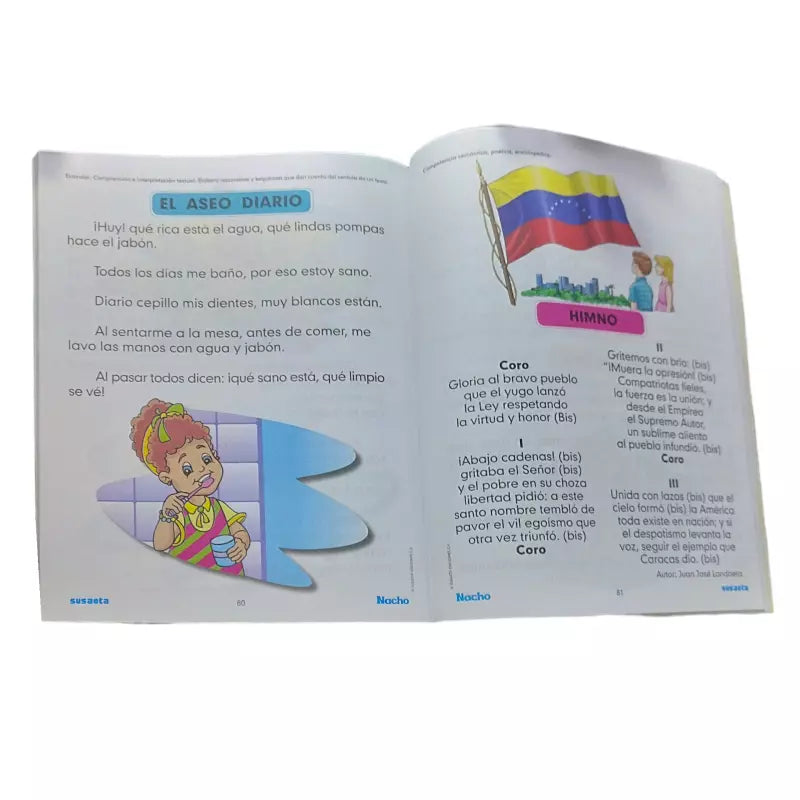 Cartilla Nacho Inicial Venezolano | CD 030348