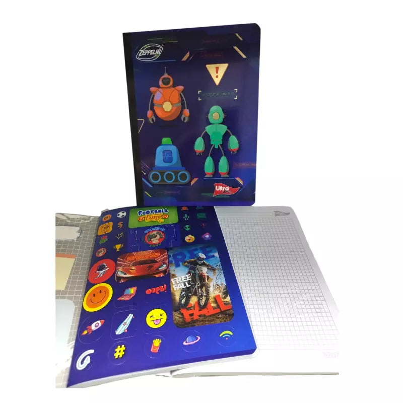 Cuaderno Cosido Zeppelin Ultra Shiny 100h | CD 010415