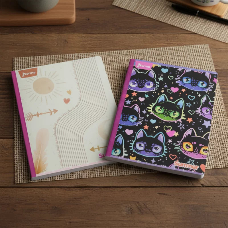 Cuaderno Cosido Norma Summer 100h | CD 010204