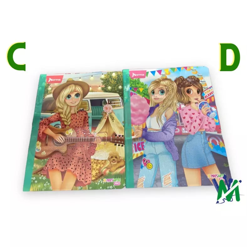 Cuaderno Cosido Norma Xpresarte 50h | CD 010030