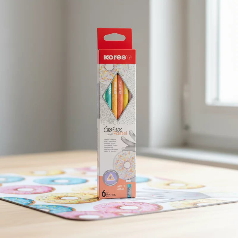 Lápiz Kores Pastel x6 | CD 031023