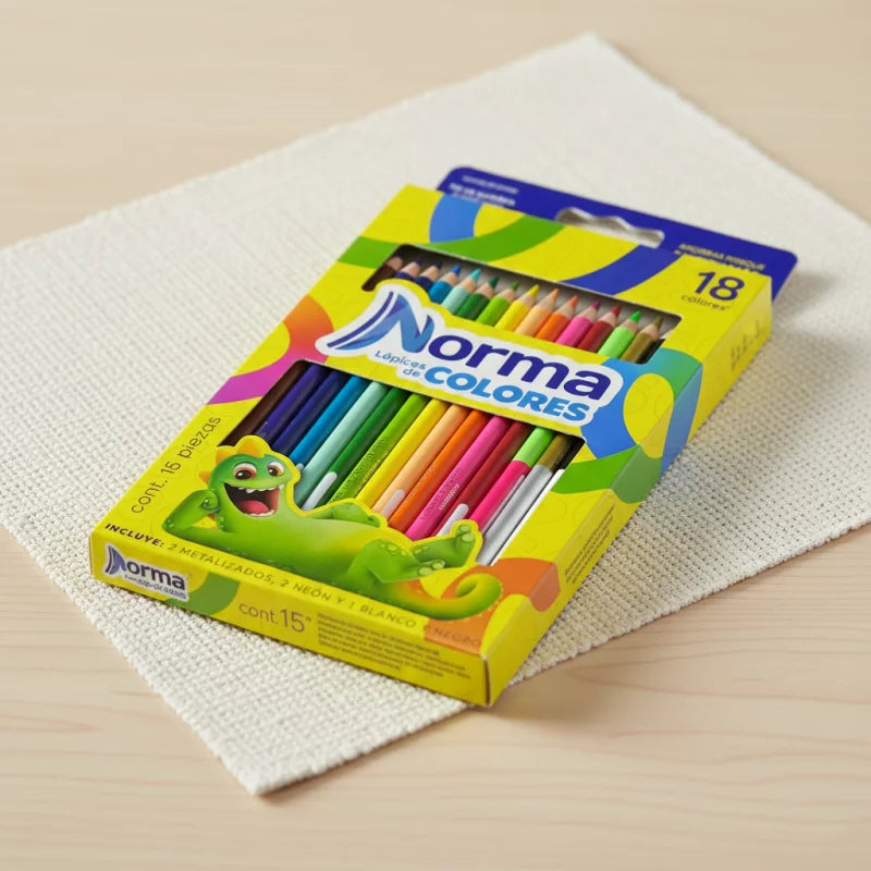 Colores Norma x18 | CD 010123
