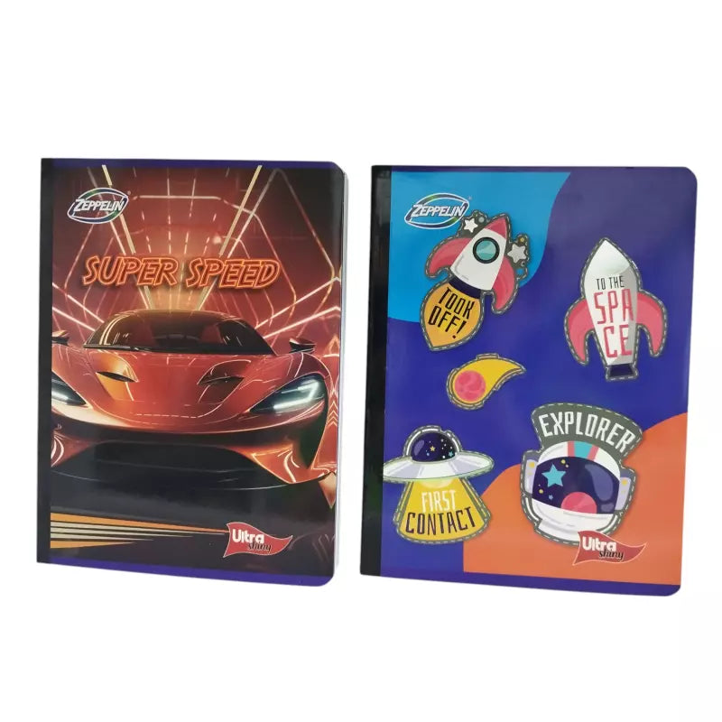 Cuaderno Cosido Zeppelin Ultra Shiny 100h | CD 010415