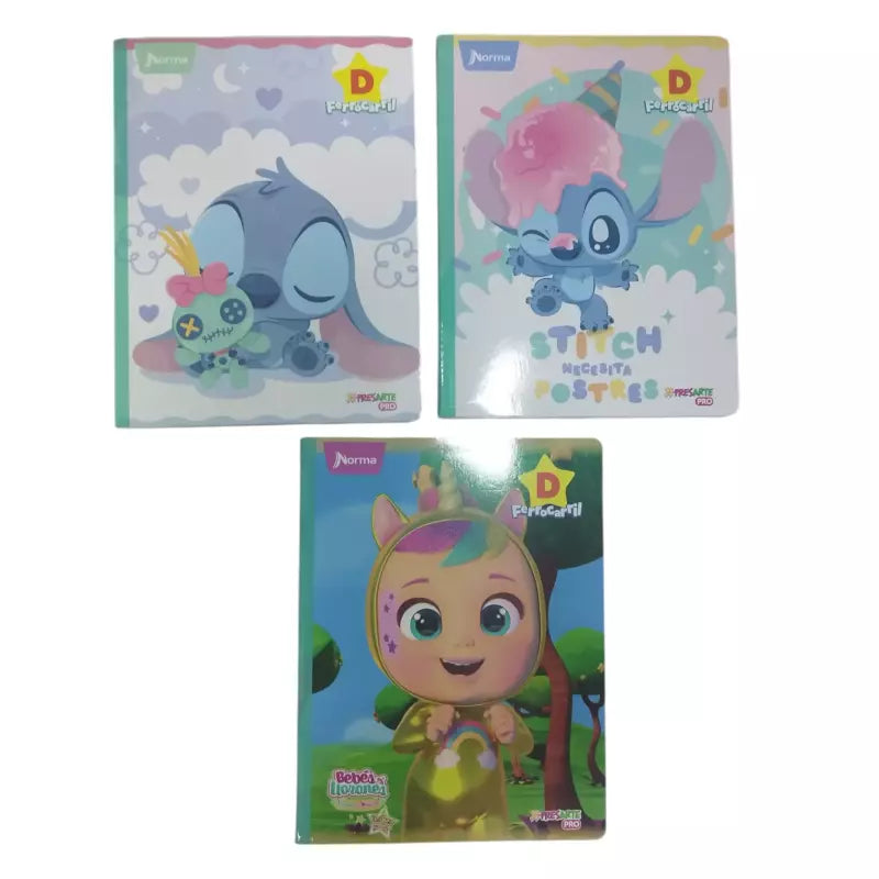 Cuaderno Cosido Norma 100h Inicial D | CD 01021