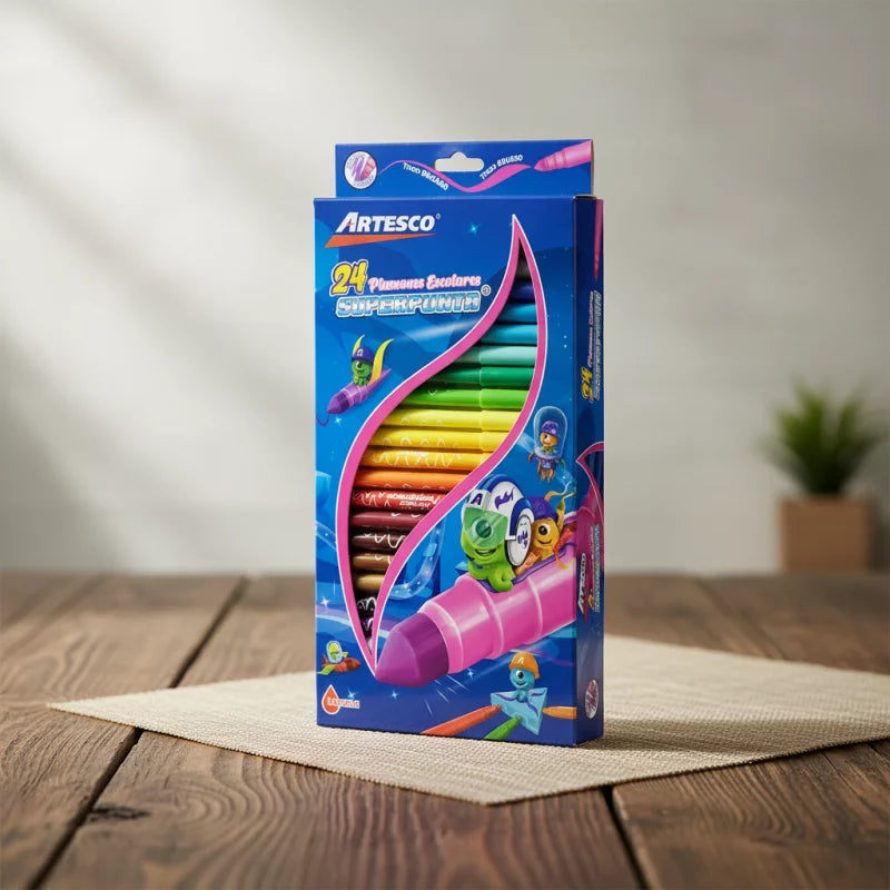 Plumones Artesco x24 | CD 050691
