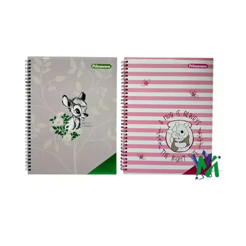 Cuaderno Argollado 1 Materia Grande 105 Primavera | CD 010041
