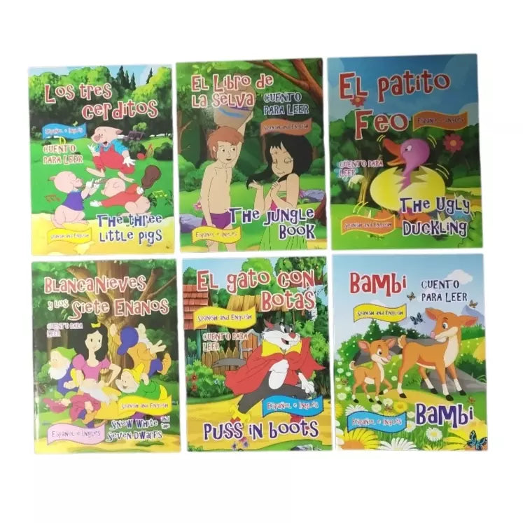 Cuento de Lectura Fabrifolder Inglés - Español | CD 030114