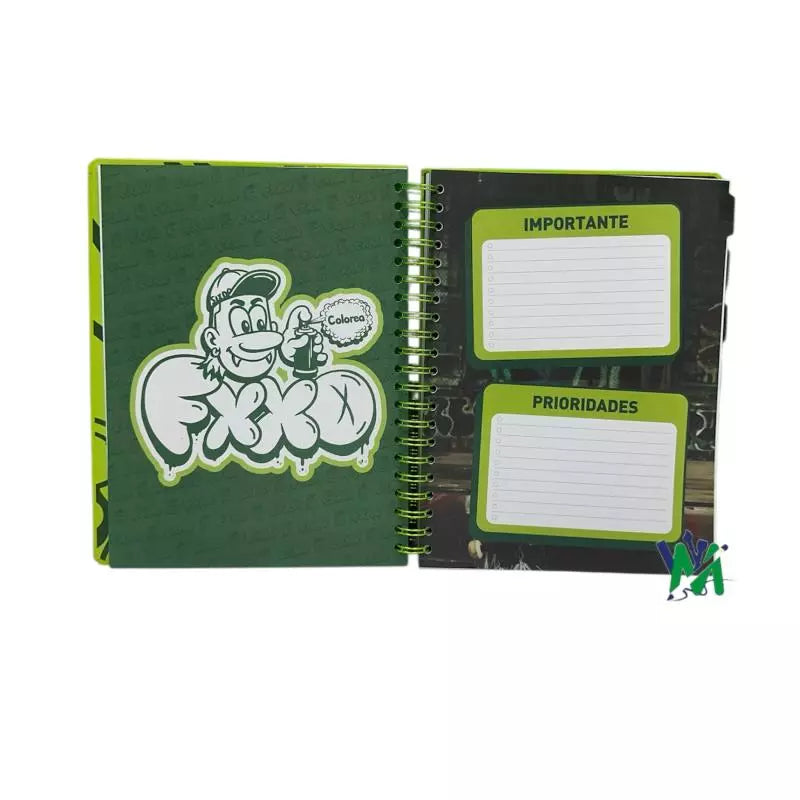 Agenda Argollada 7 Materias Grande 105 Primavera Ferxxo | CD 010147