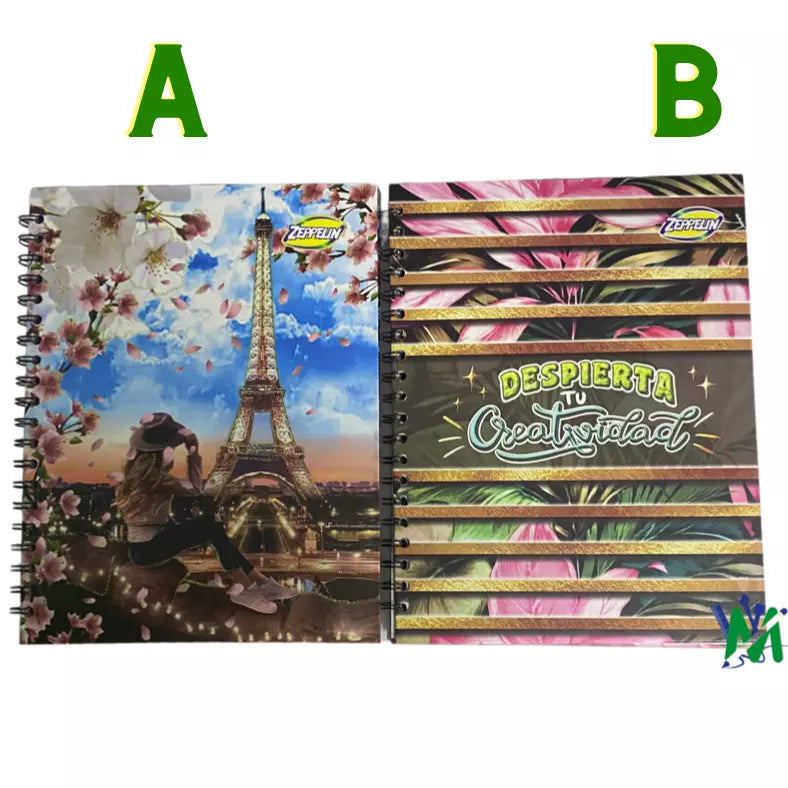 Cuaderno Argollado 1 Materia Grande 105 Zeppelin | CD 010179