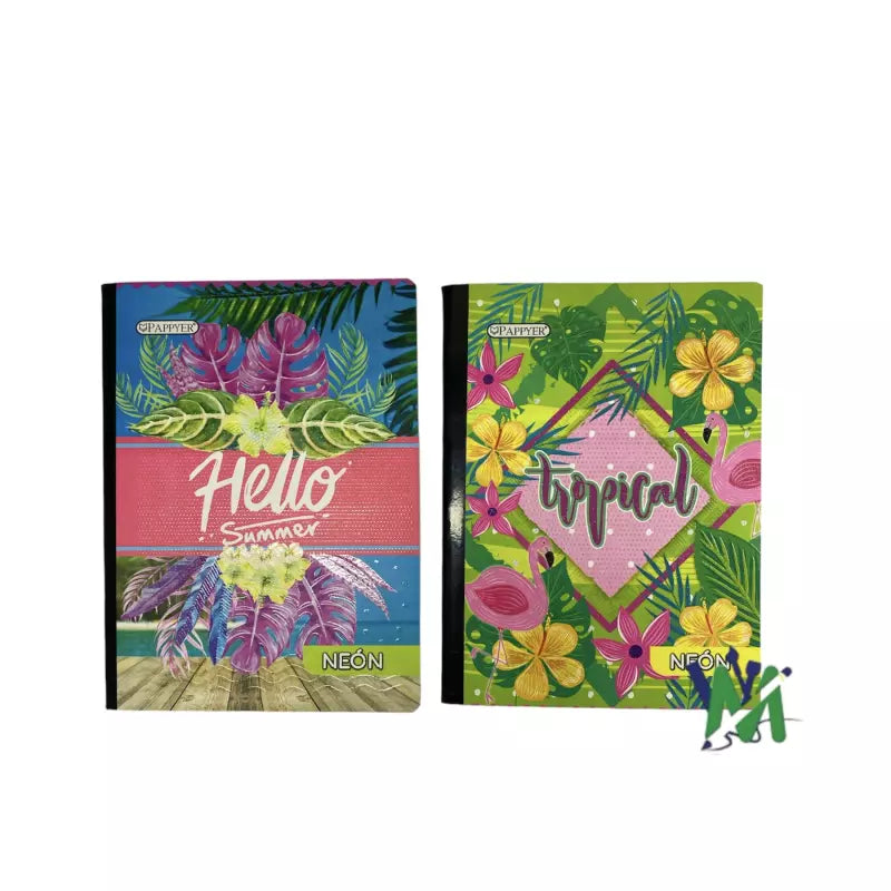 Cuaderno Neon Cosido 100h | CD 010018