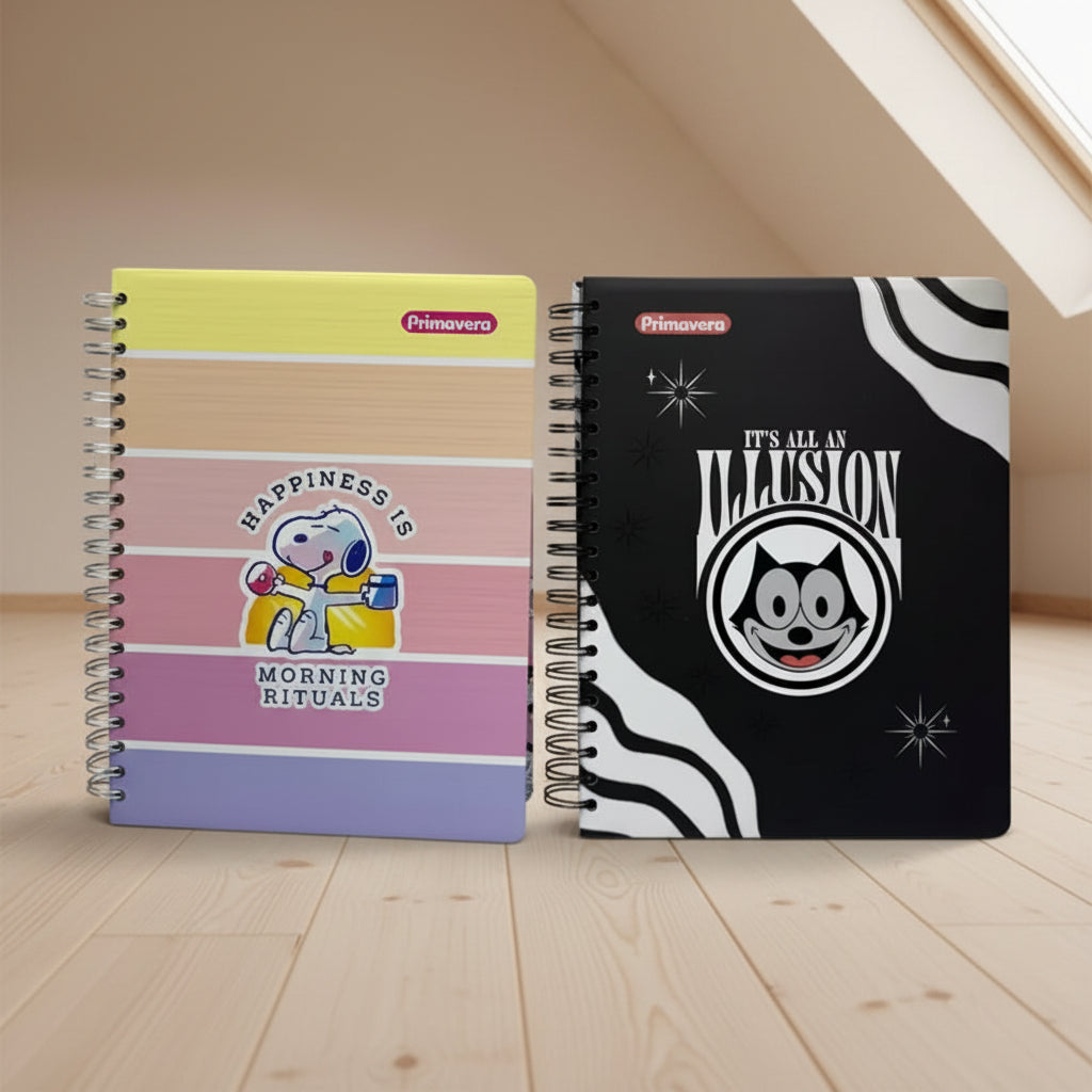 Agenda Argollada 5 Materias Grande 105 Primavera | CD 010137