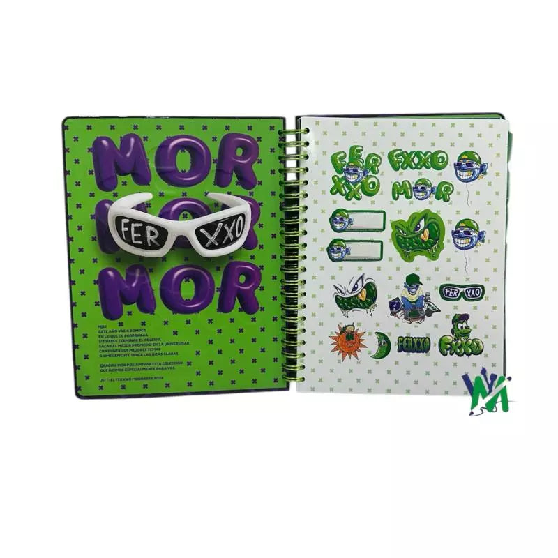 Agenda Argollada 7 Materias Grande 105 Primavera Ferxxo | CD 010147