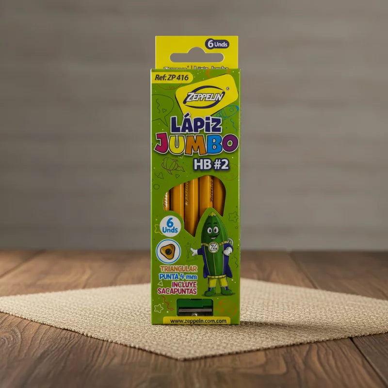 Lápiz Jumbo Zeppelin x6 ZP416 | CD 4447