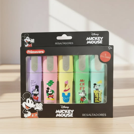 Resaltador Disney x5 Primavera | CD 040853