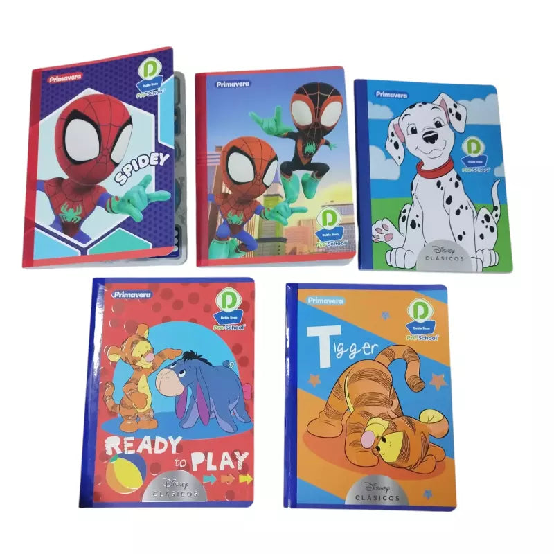 Cuaderno Cosido Primavera 100h Inicial D | CD 010188