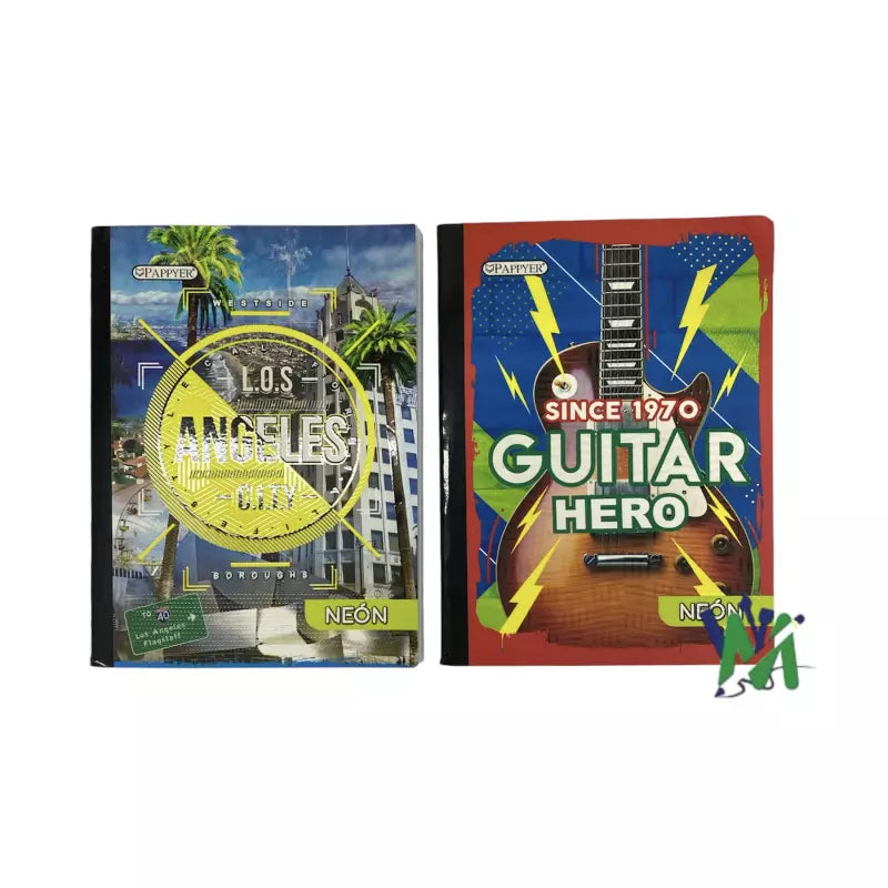 Cuaderno Neon Cosido 100h | CD 010018