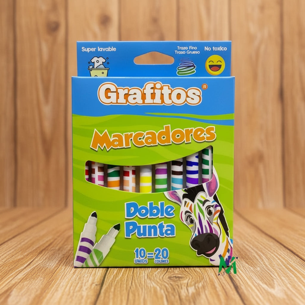 Marcador Grafitos Doble Punta | CD 040023