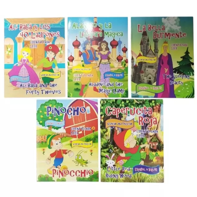 Cuento de Lectura Fabrifolder Inglés - Español | CD 030114