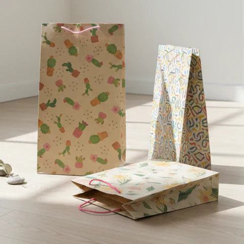 Bolsa Regalo Kraf Estampada Pequeña | CD 321136