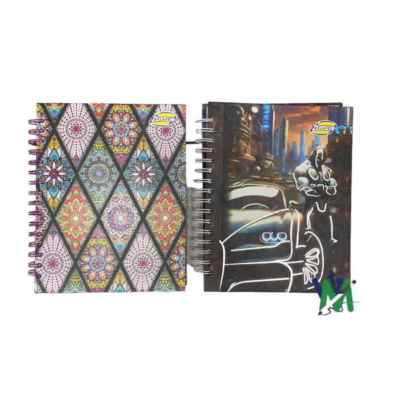 Agenda Argollada 7 Materias Pequeño 95 Zeppelin | CD 010430