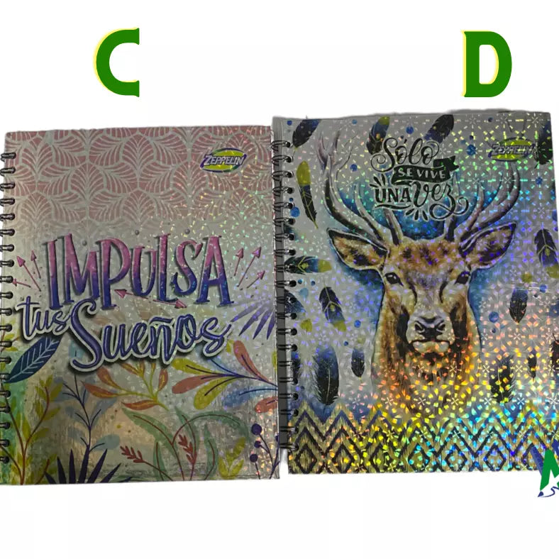 Cuaderno Argollado 1 Materia Grande 105 Zeppelin | CD 010179