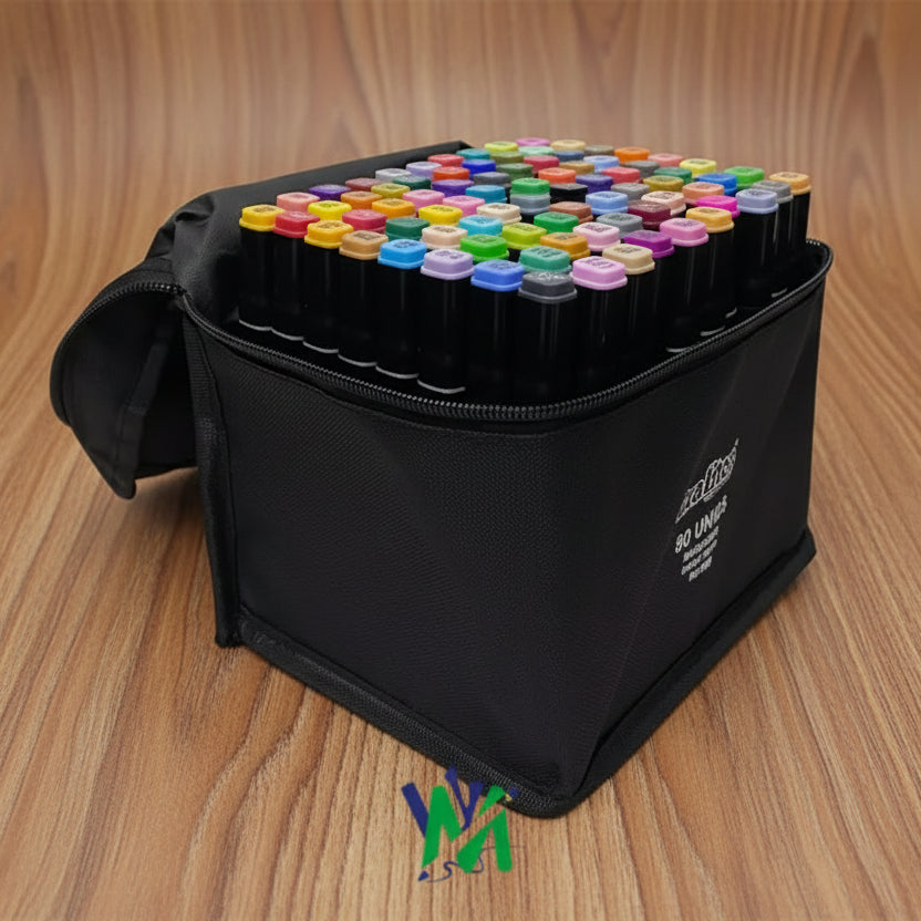 Marcador Doble Punta Grafitos x80 | CD 020566