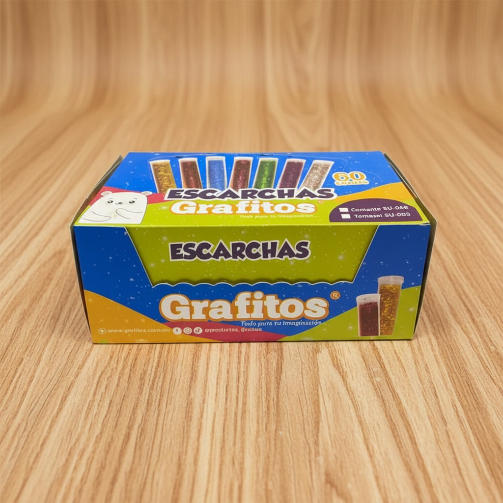 Escarcha de Tubo Grafitos x60 | CD 041926
