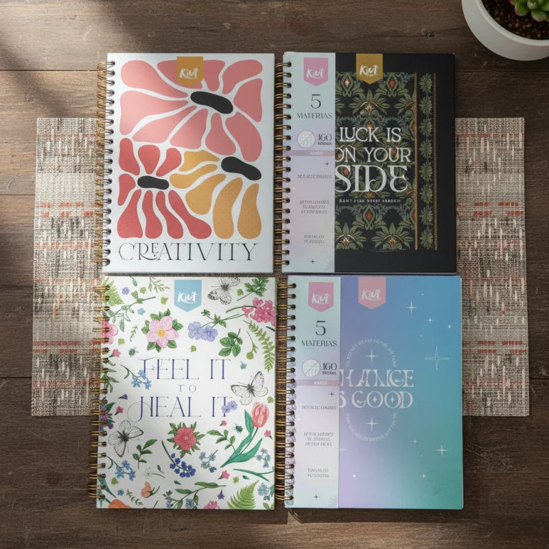 Agenda Argollada 5 Materias Grande 105 Kiut | CD 569318