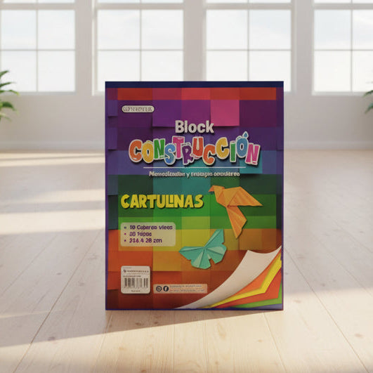 Block de Construcción Carta Pappyer x20 Hojas | CD 050685