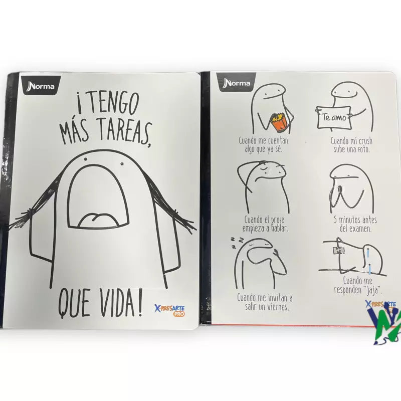Cuaderno Cosido Norma Xpresarte Pro 100h | CD 01021