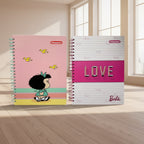 Agenda Argollada 5 Materias Grande 105 Primavera | CD 010137
