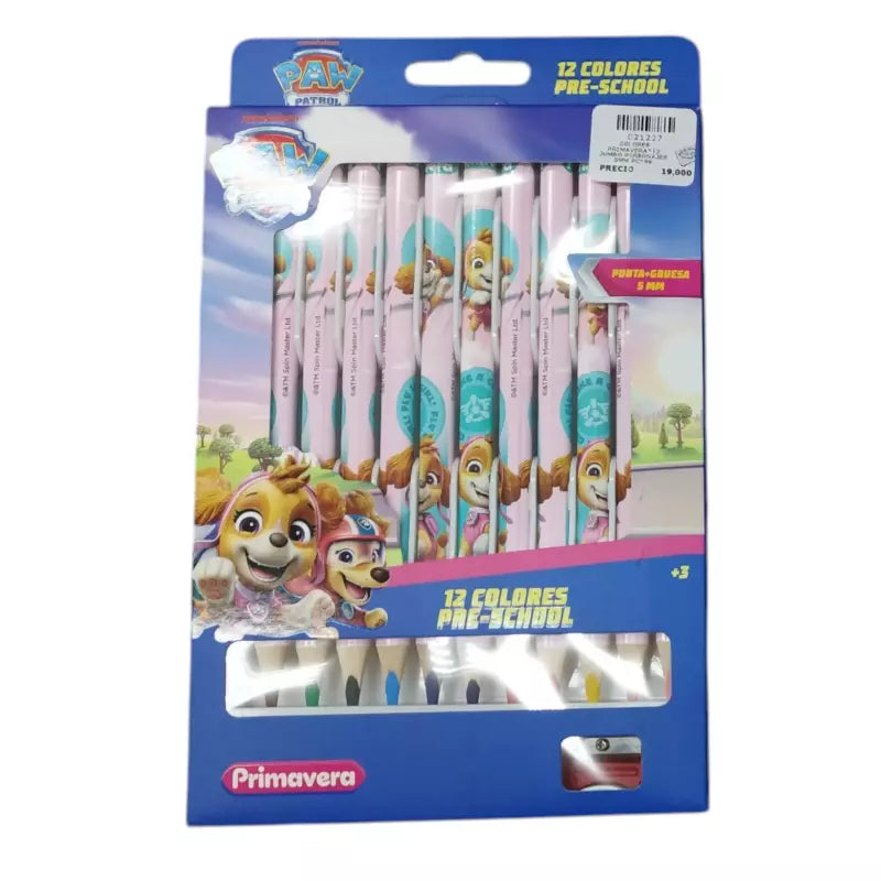 Colores Primavera Personajes x12 Jumbo | CD 021227