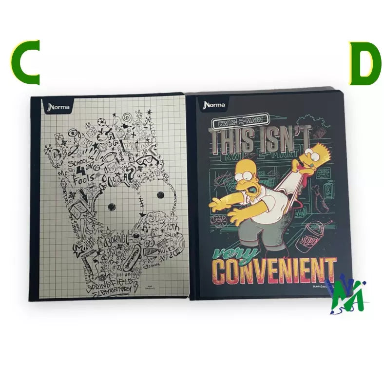 Cuaderno Cosido Norma Xpresarte 50h | CD 010030