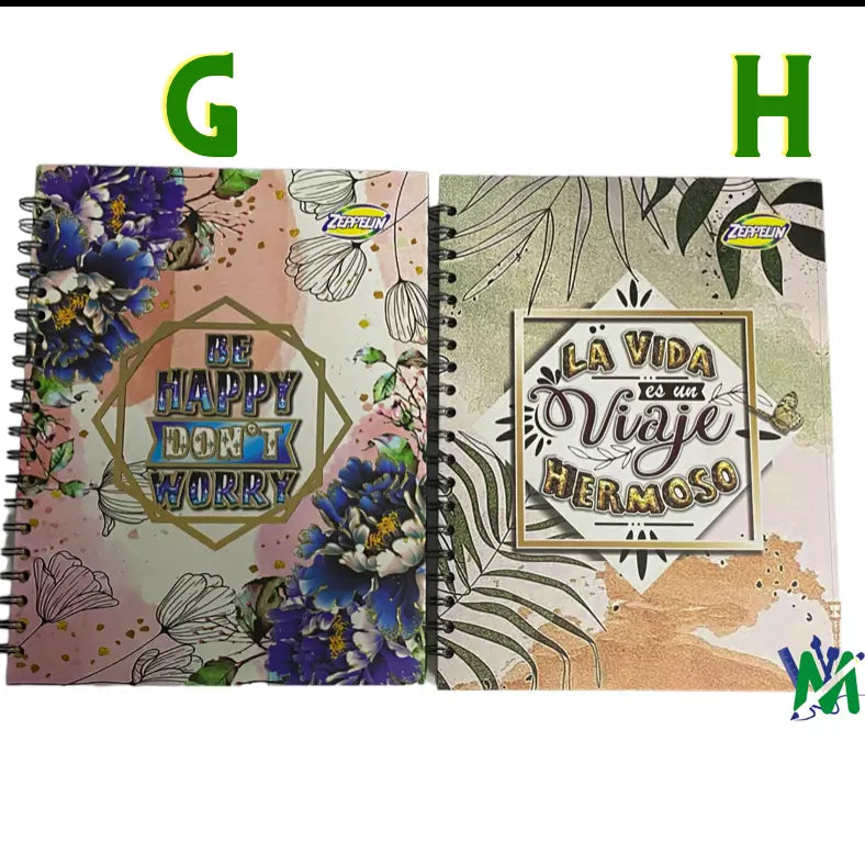 Cuaderno Argollado 1 Materia Grande 105 Zeppelin | CD 010179