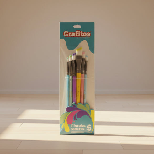 Estuche Pinceles Grafitos | CD 041915