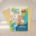 Papel Kraf Adhesivo Grafitos | CD 05432