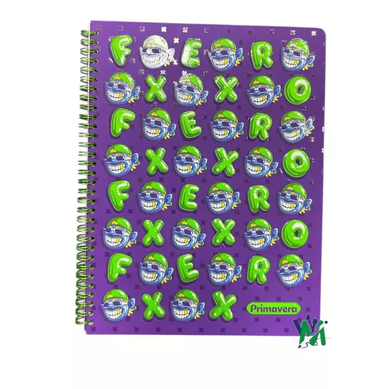 Agenda Argollada 7 Materias Grande 105 Primavera Ferxxo | CD 010147