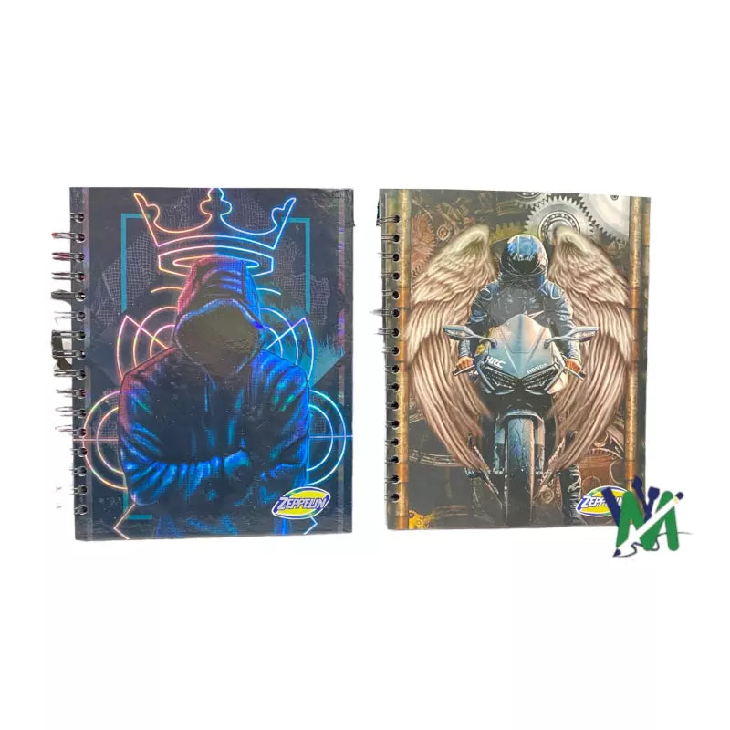 Agenda Argollada 7 Materias Pequeño 95 Zeppelin | CD 010430