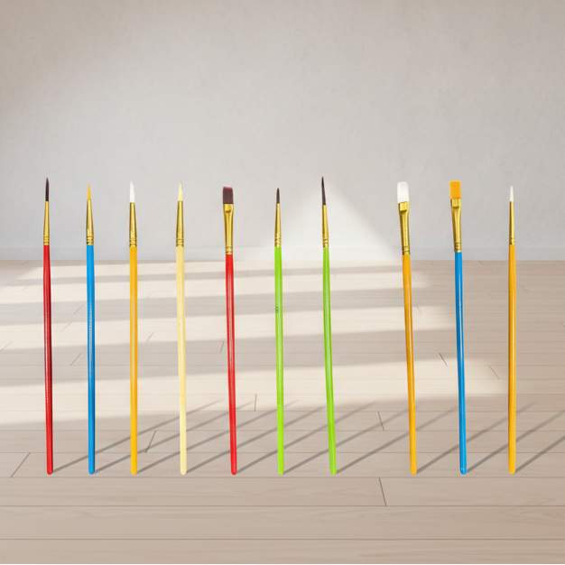 Pincel Art Brushes Set x25 | CD 050603