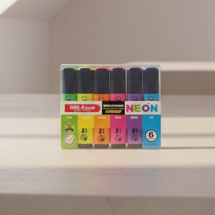 Resaltador Offi Esco x6 OE-534N 534P Neon/Pastel | CD 020556